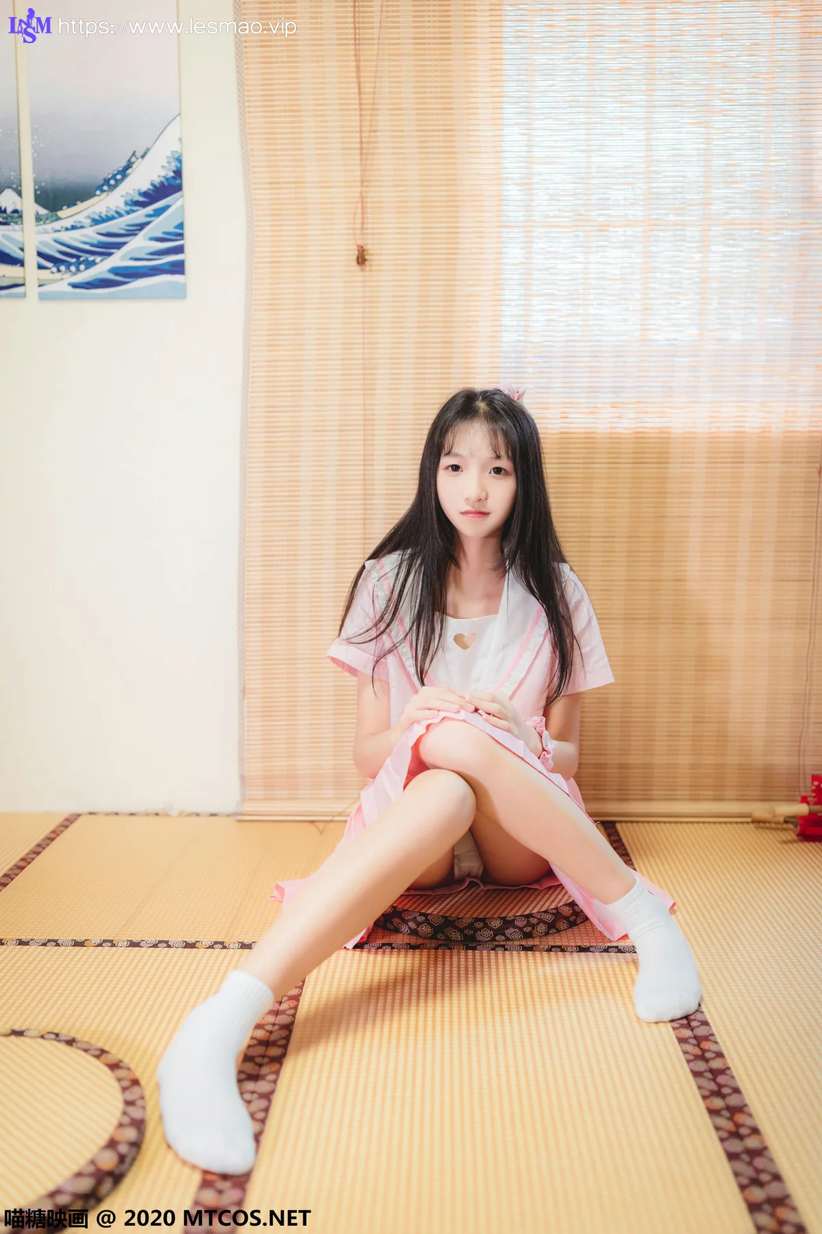MTYH 喵糖映画 Vol.087  日系粉色jk - 23