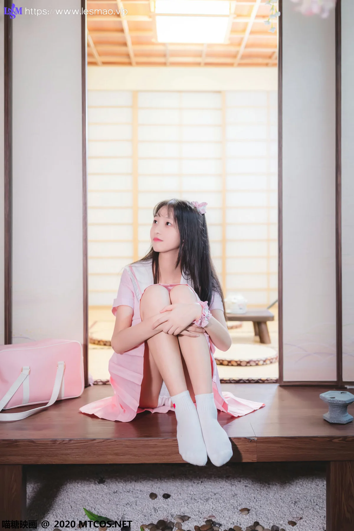 MTYH 喵糖映画 Vol.087  日系粉色jk - 29