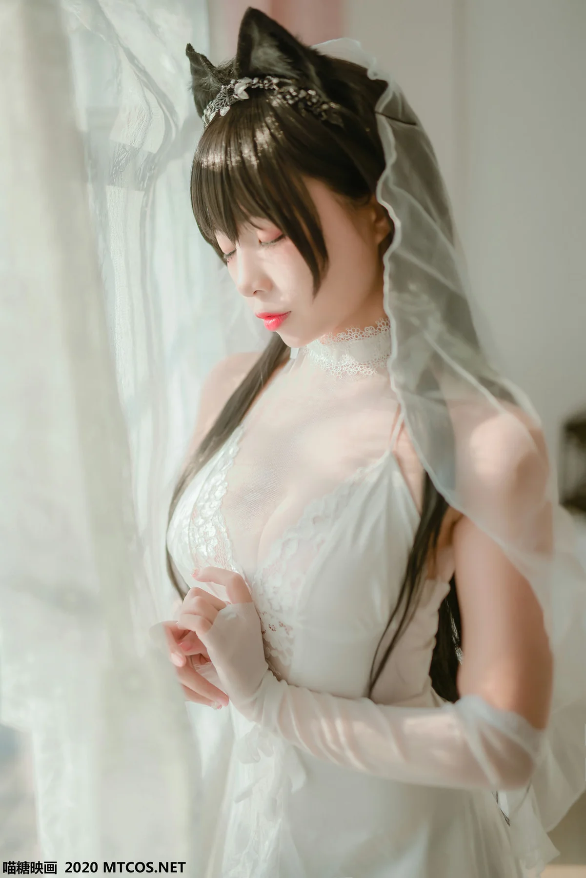 MTYH 喵糖映画 Vol.100  婚纱爱宕 - 30