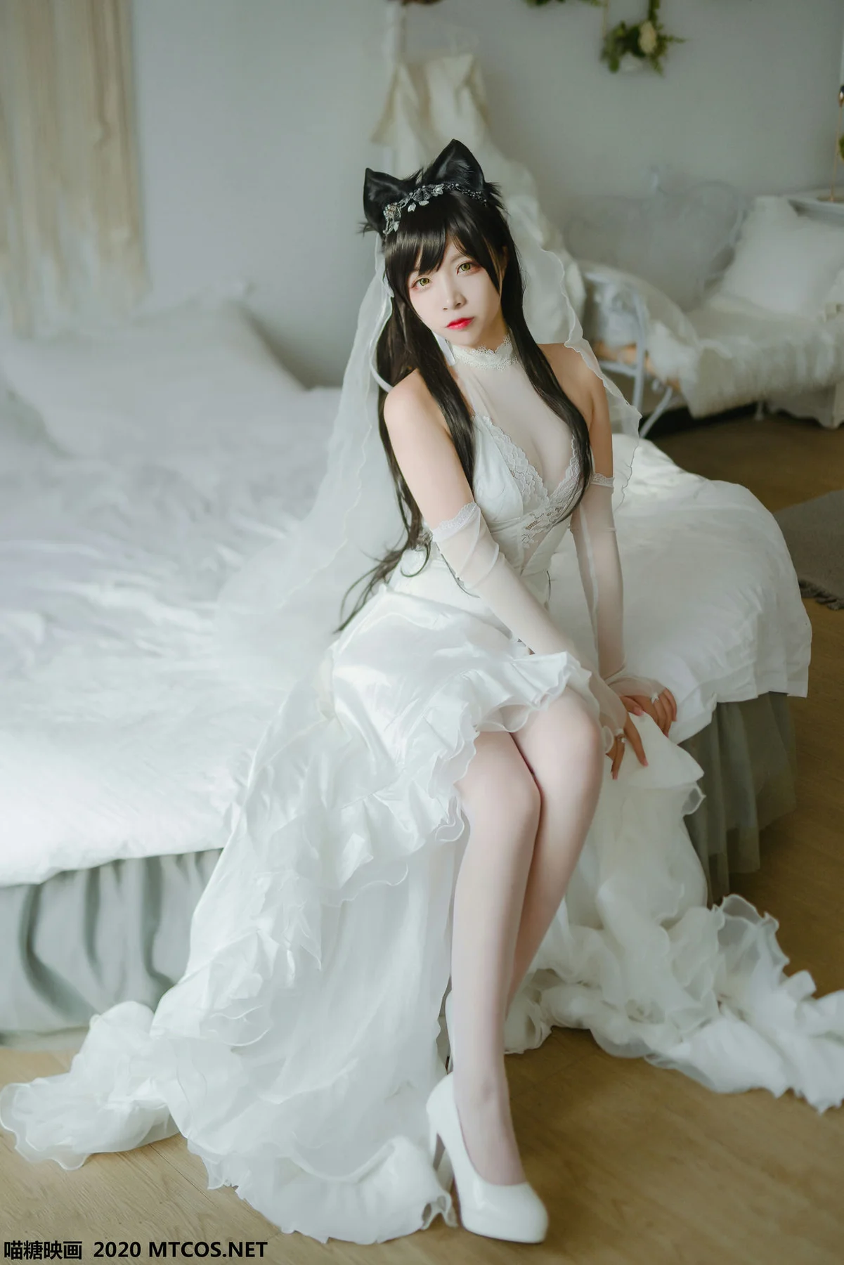 MTYH 喵糖映画 Vol.100  婚纱爱宕 - 36