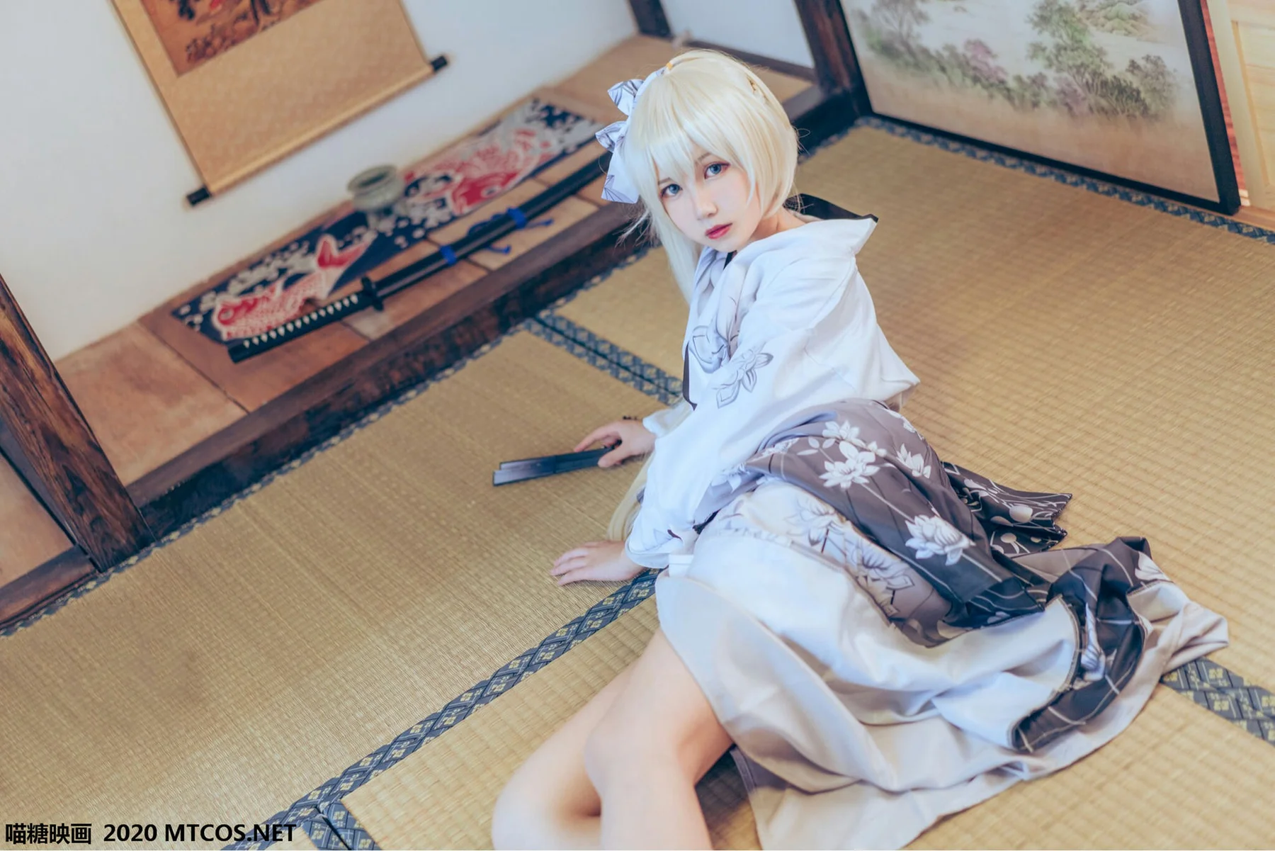 MTYH 喵糖映画 Vol.105  穹妹和服cos - 24