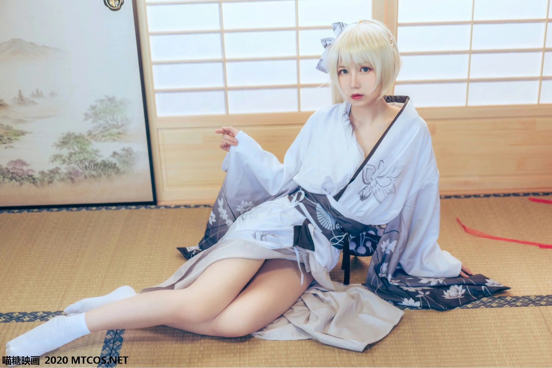 MTYH 喵糖映画 Vol.105  穹妹和服cos - 27