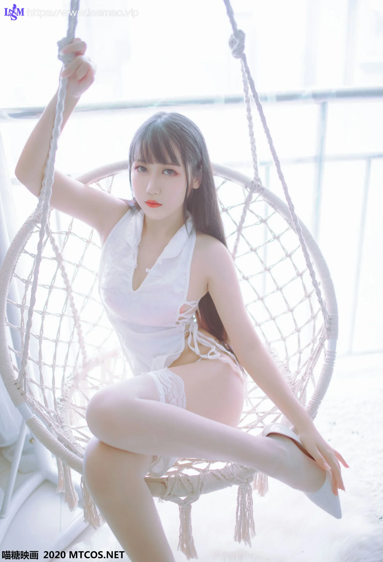 MTYH 喵糖映画 Vol.114  黑白旗袍双子 - 2
