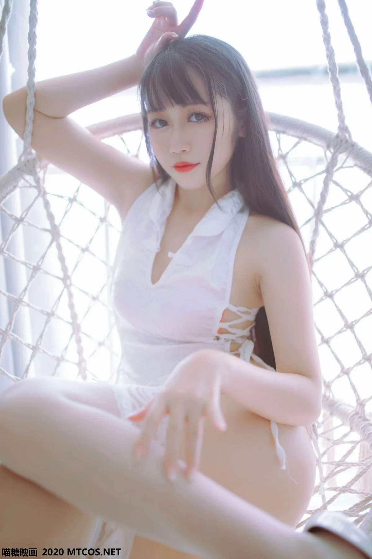 MTYH 喵糖映画 Vol.114  黑白旗袍双子 - 34