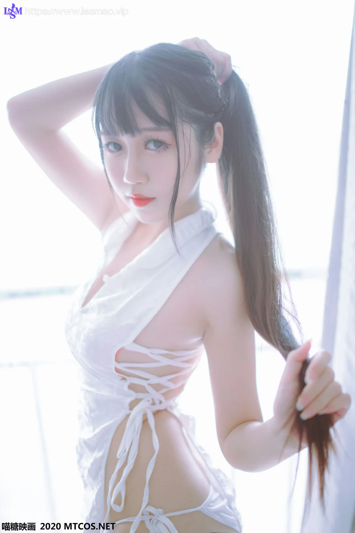 MTYH 喵糖映画 Vol.114  黑白旗袍双子 - 41