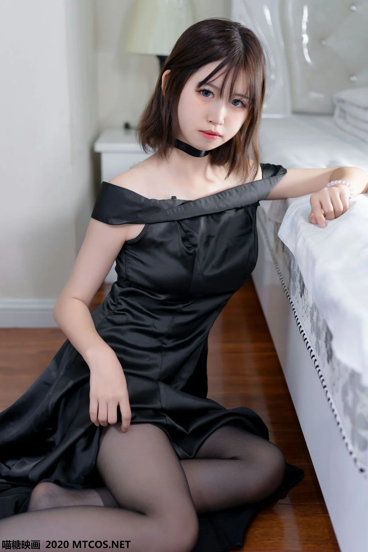 MTYH 喵糖映画 Vol.137  黑丝礼服 - 37