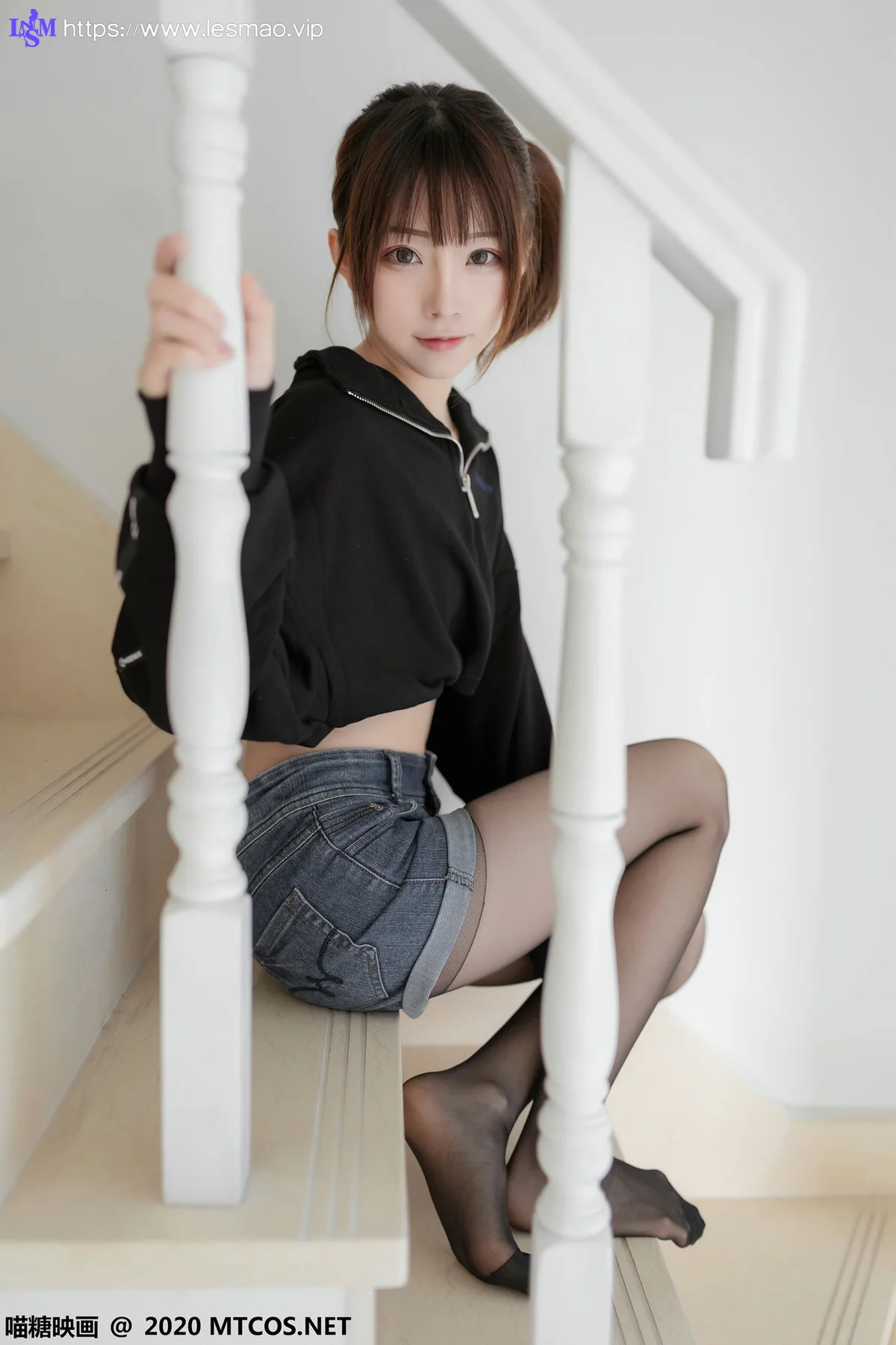 MTYH 喵糖映画 Vol.166  黑丝美女软妹 - 12