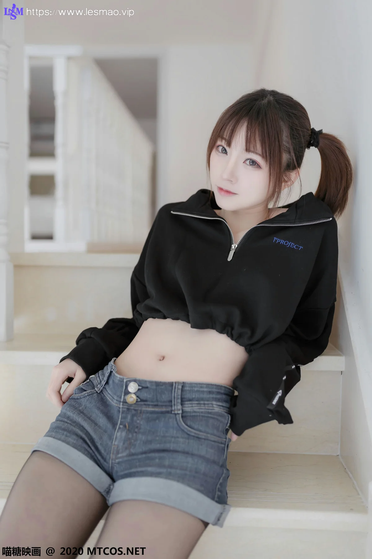 MTYH 喵糖映画 Vol.166  黑丝美女软妹 - 16