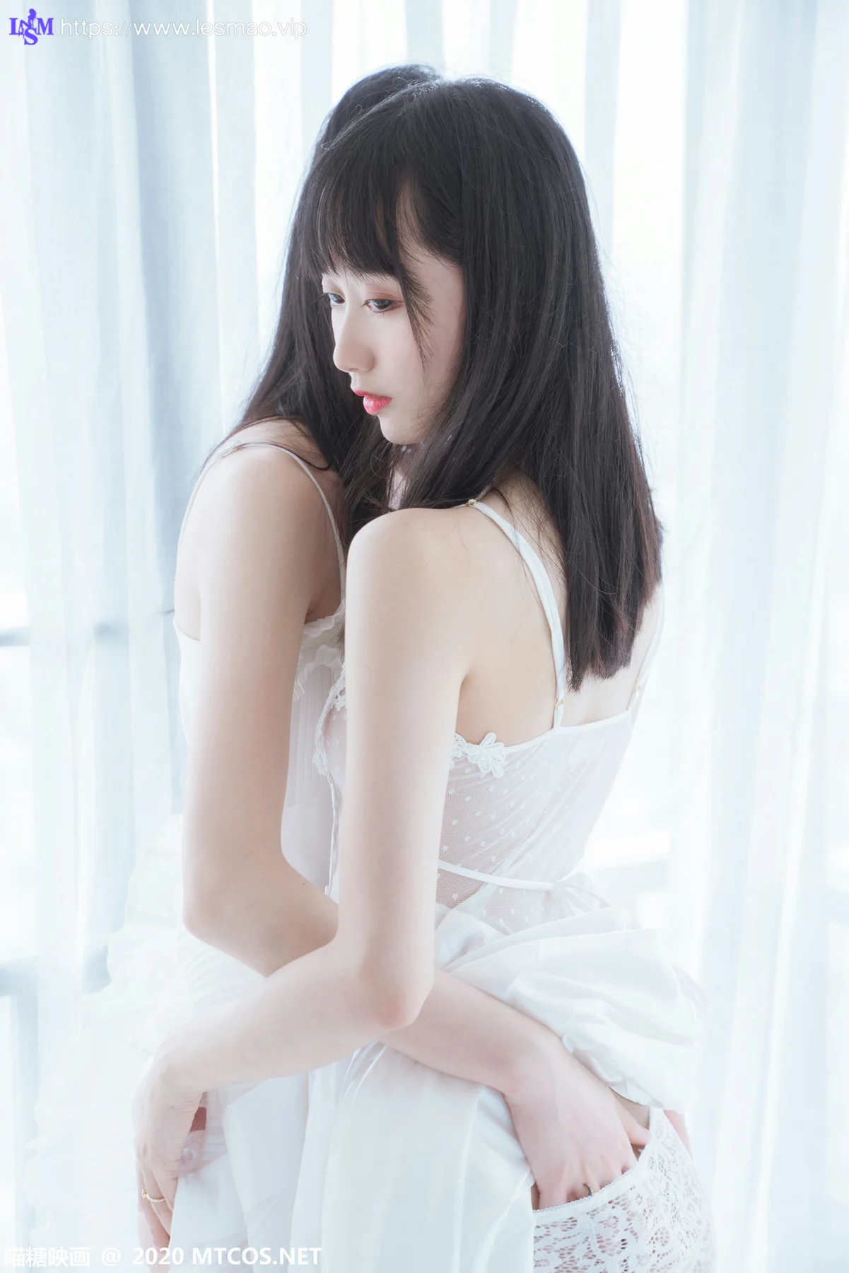 MTYH 喵糖映画 Vol.173  她 白色长裙 - 20