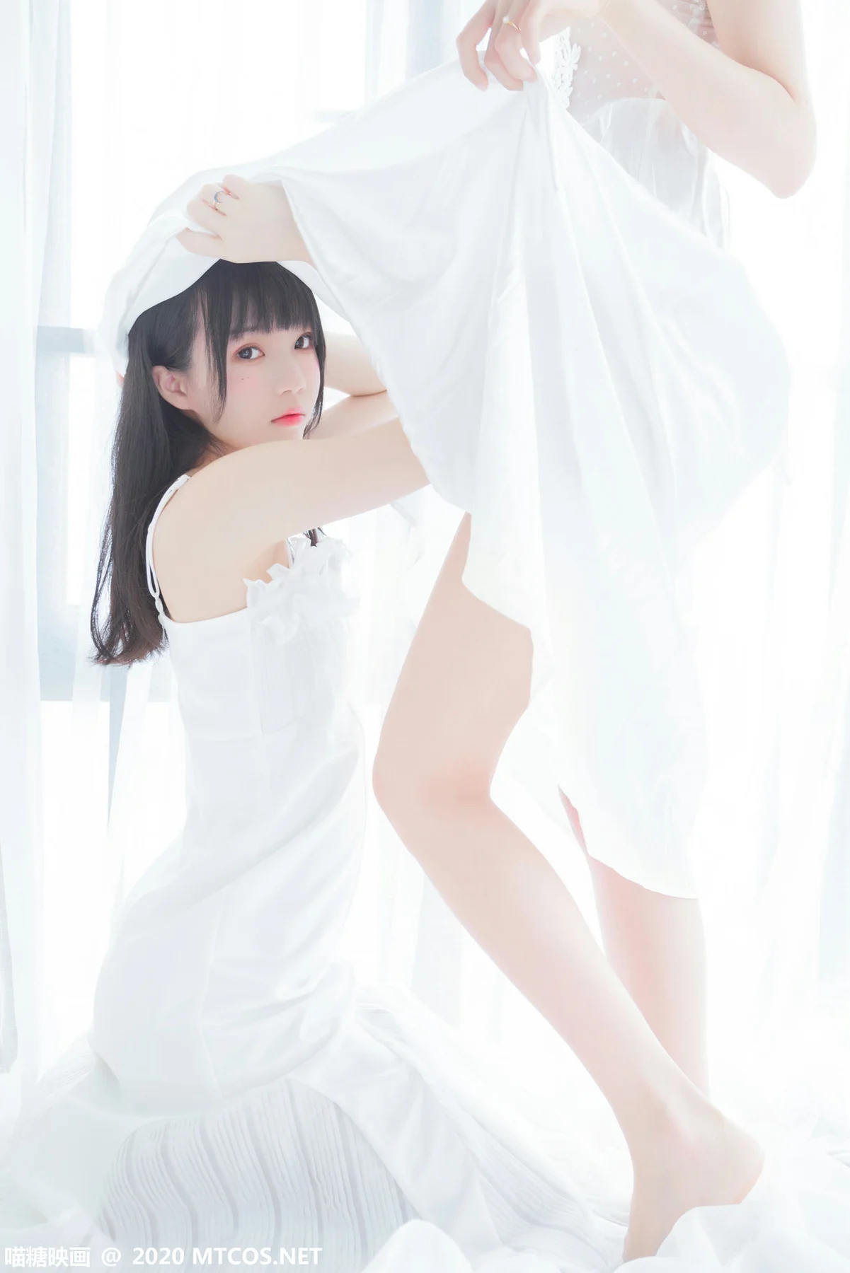 MTYH 喵糖映画 Vol.173  她 白色长裙 - 26