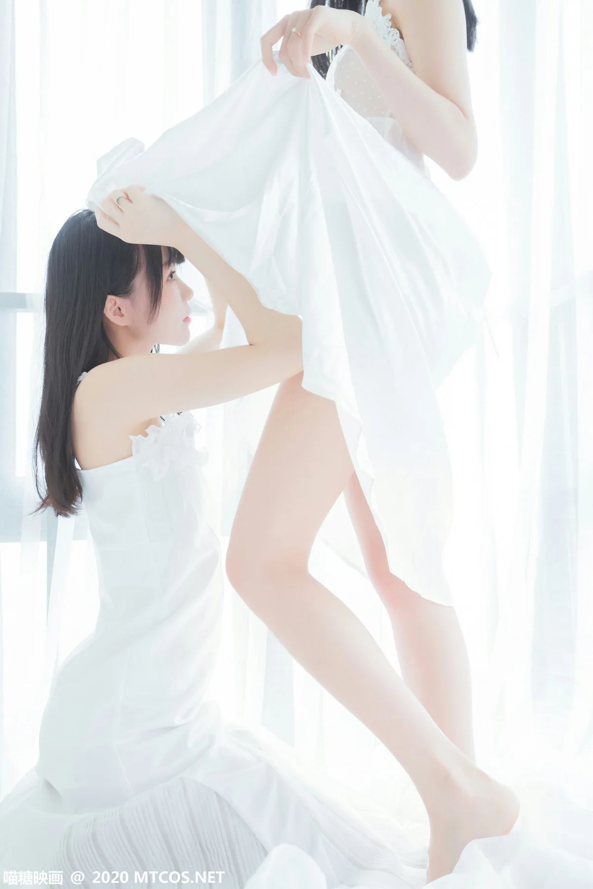 MTYH 喵糖映画 Vol.173  她 白色长裙 - 27
