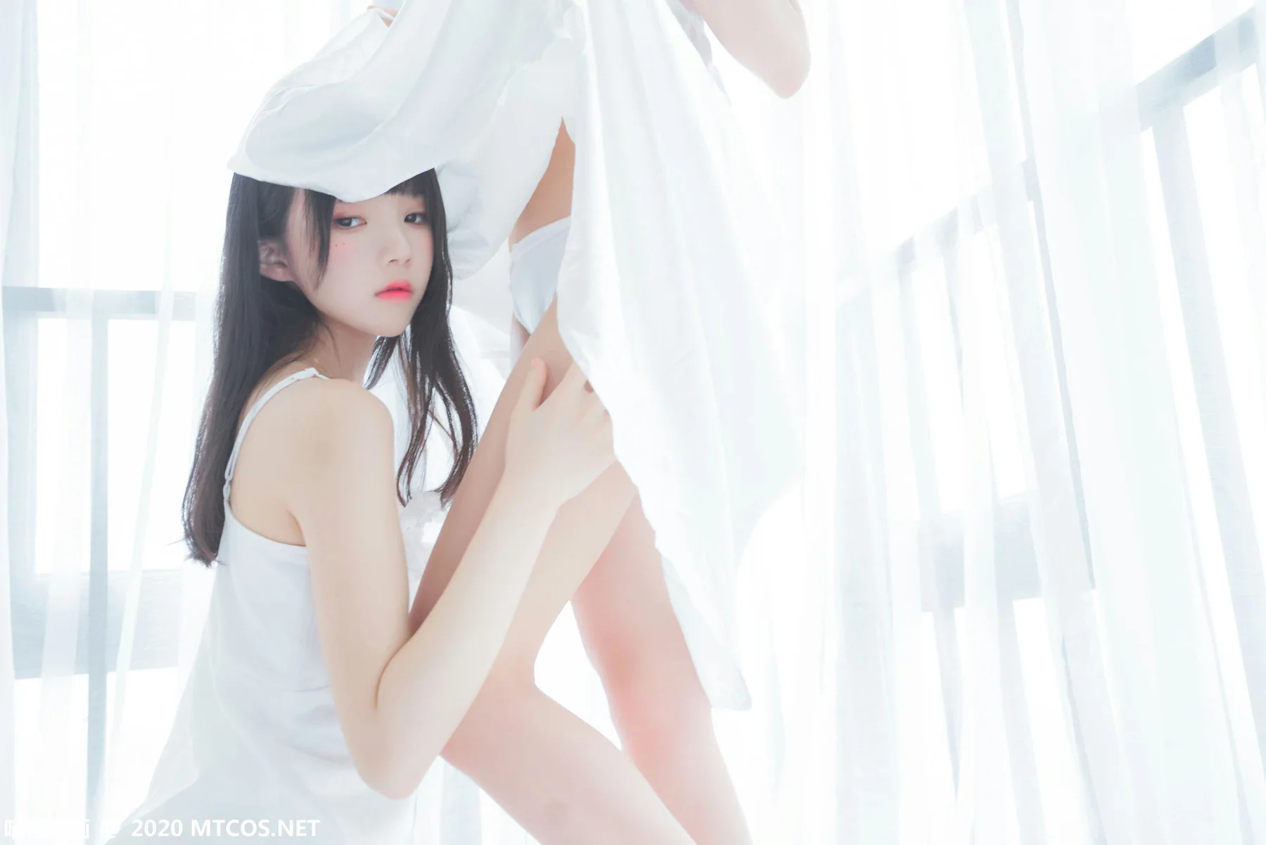 MTYH 喵糖映画 Vol.173  她 白色长裙 - 29