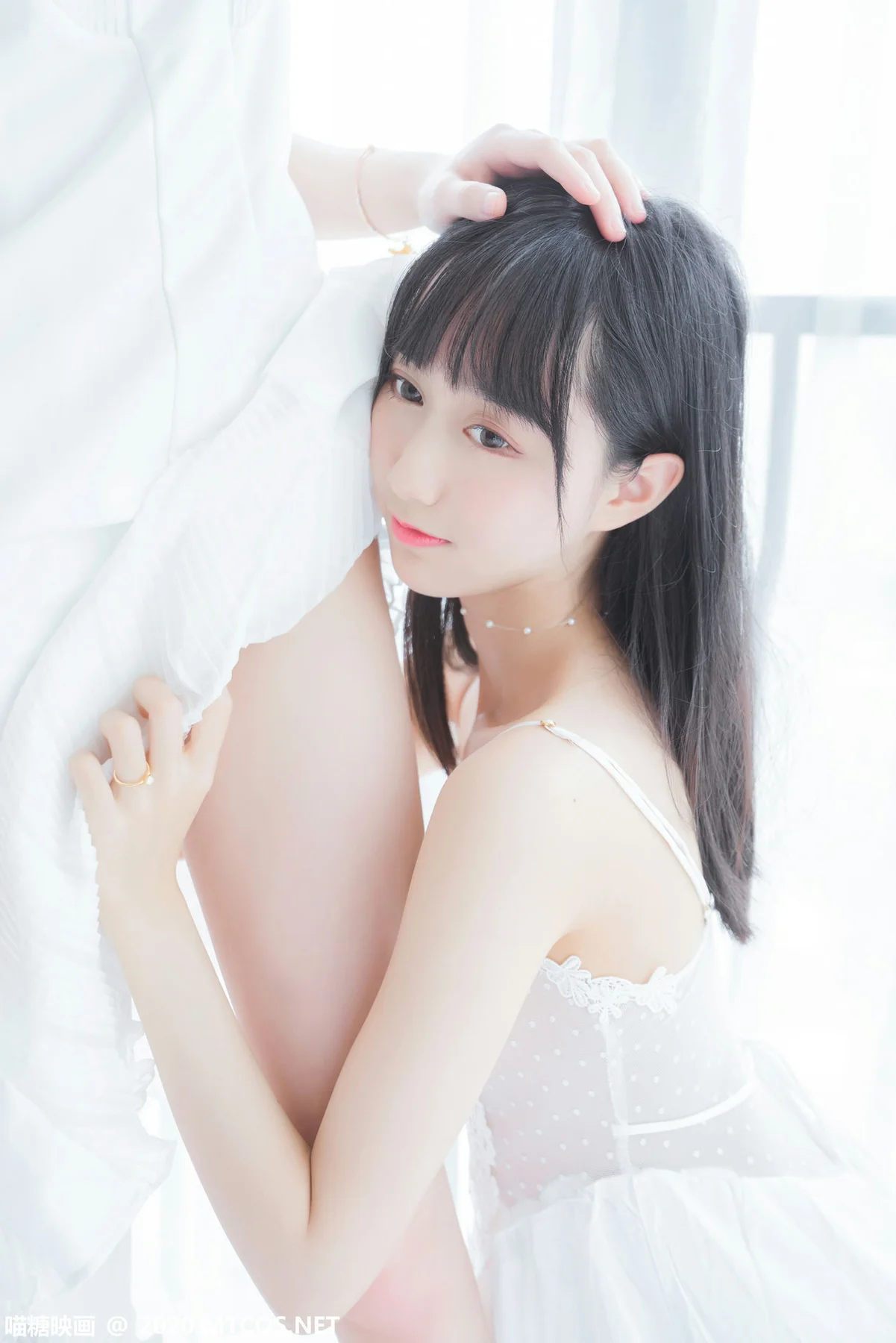 MTYH 喵糖映画 Vol.173  她 白色长裙 - 30