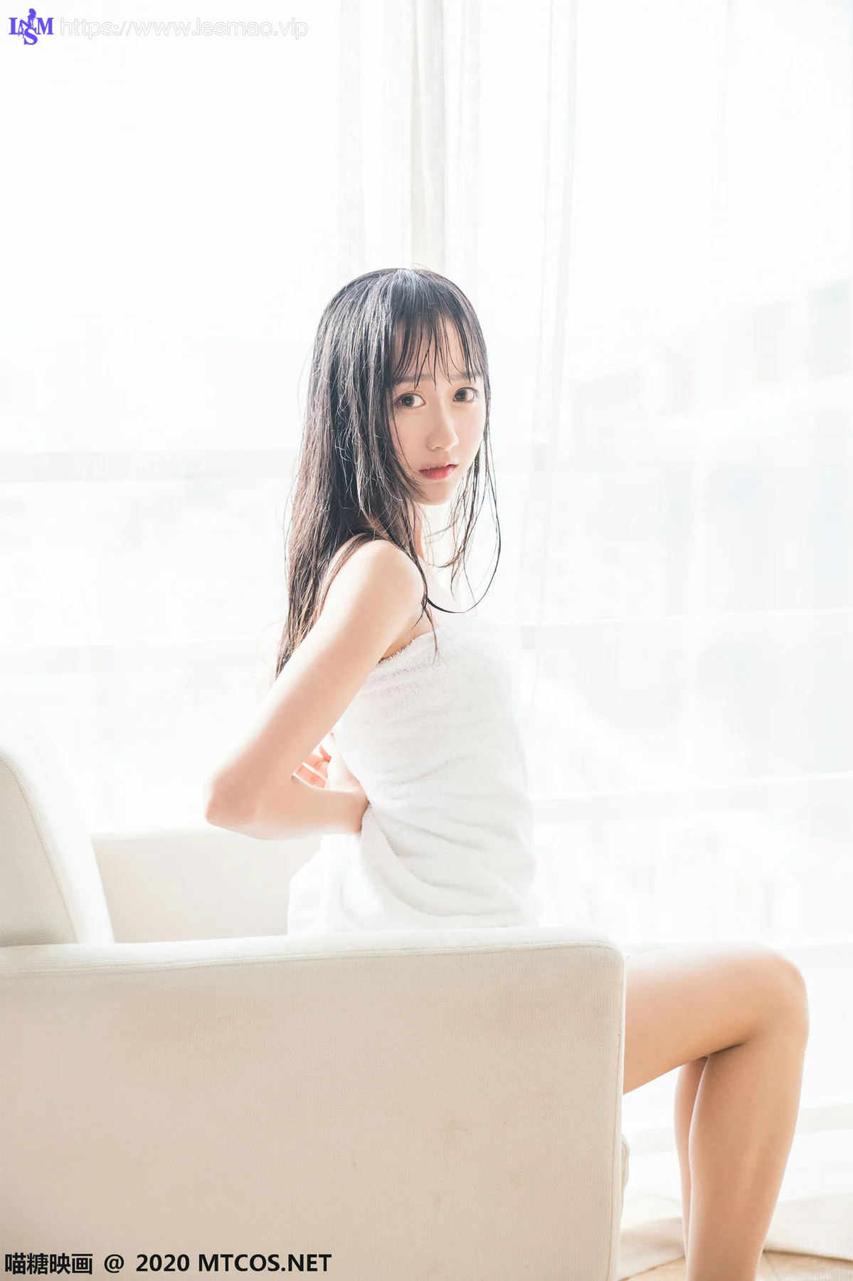 MTYH 喵糖映画 Vol.174  纯白浴巾 - 12