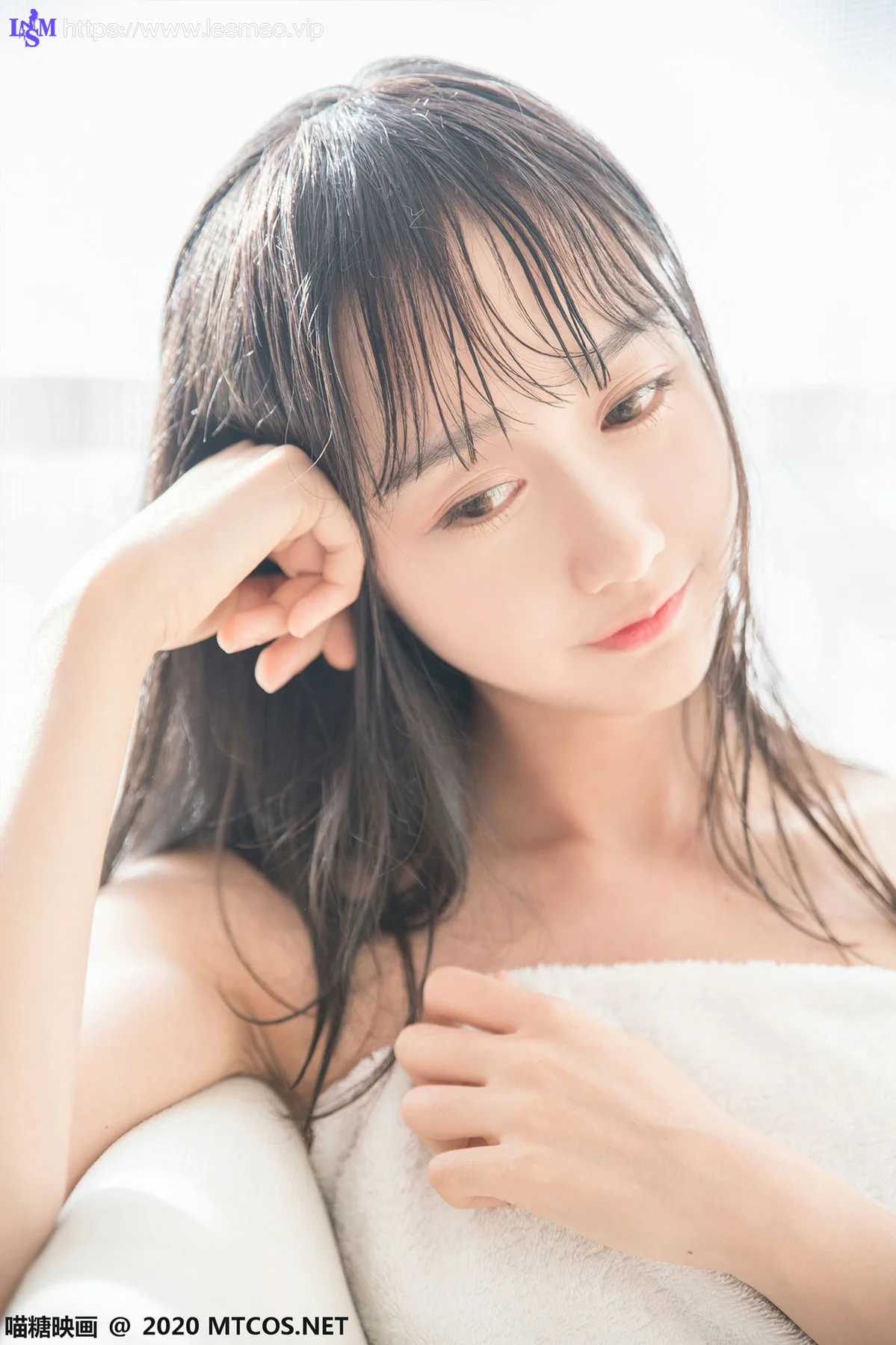 MTYH 喵糖映画 Vol.174  纯白浴巾 - 15