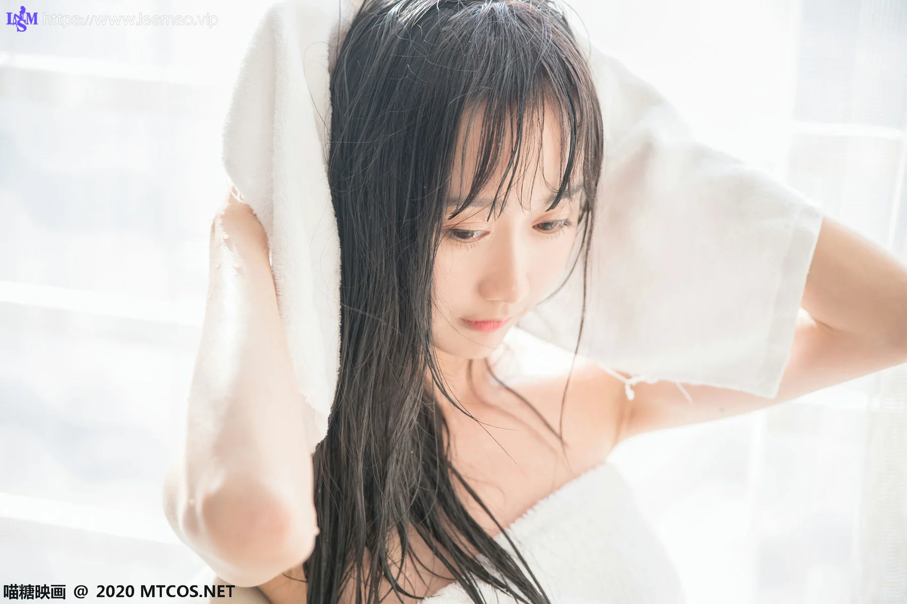 MTYH 喵糖映画 Vol.174  纯白浴巾 - 16