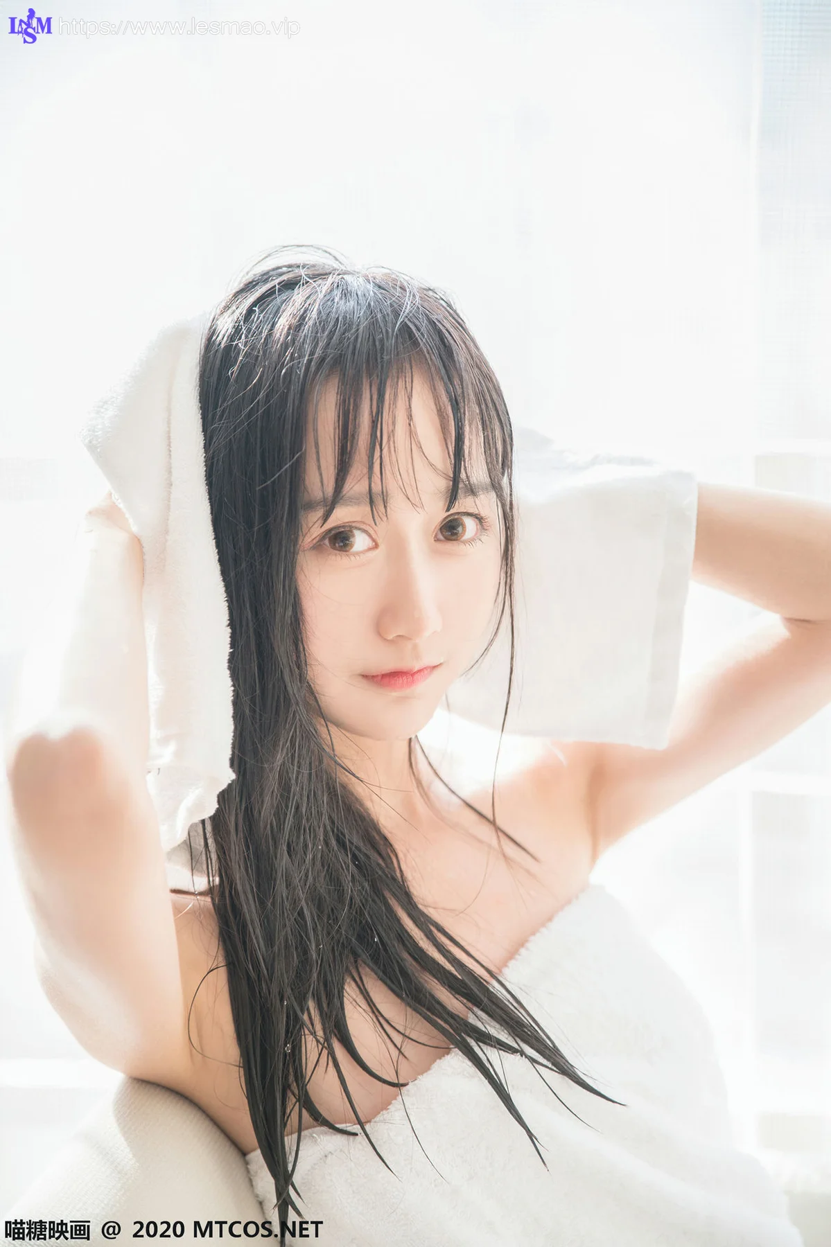MTYH 喵糖映画 Vol.174  纯白浴巾 - 17