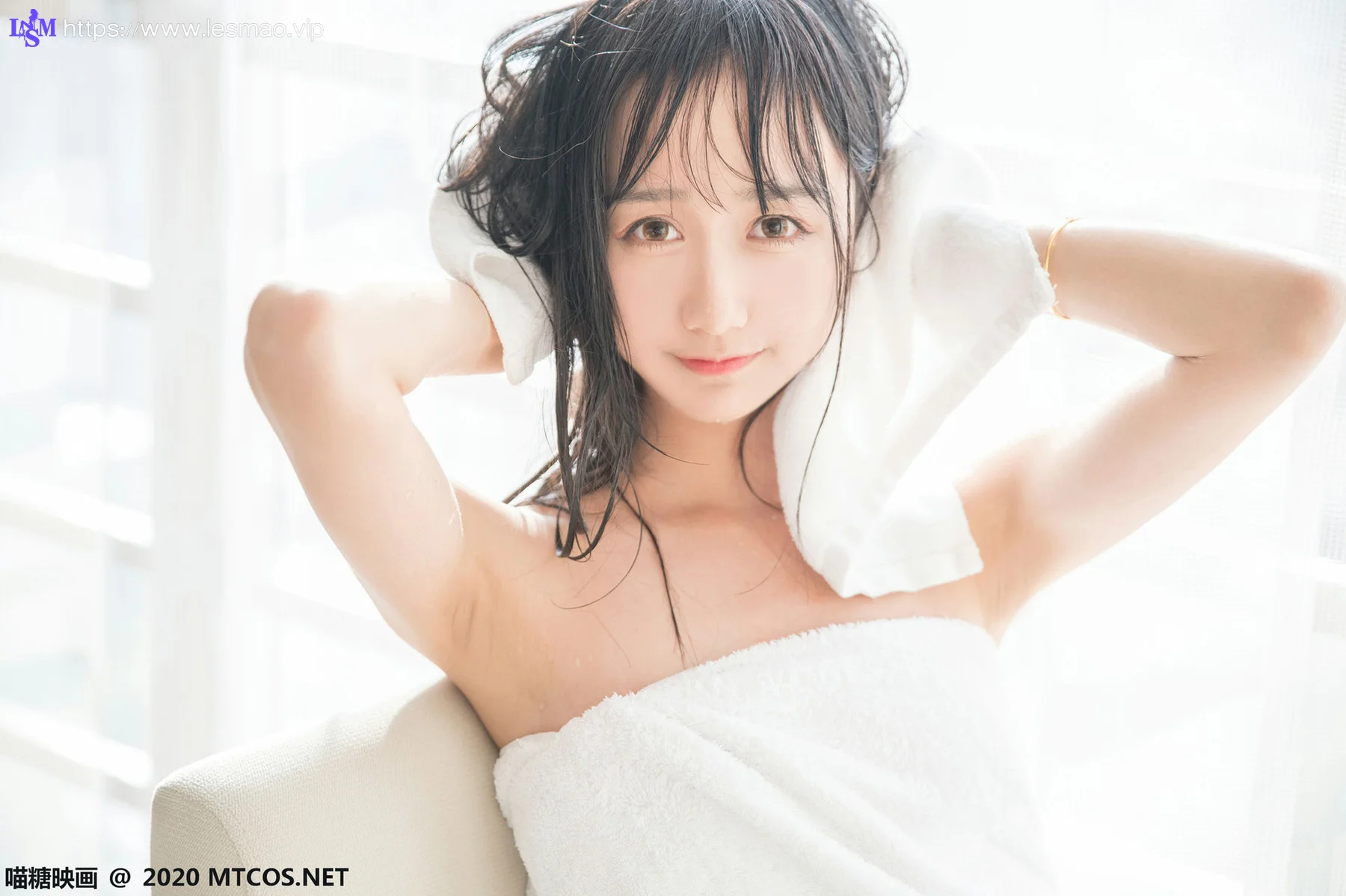 MTYH 喵糖映画 Vol.174  纯白浴巾 - 19