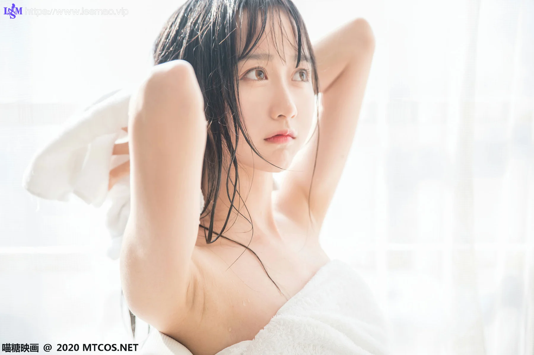 MTYH 喵糖映画 Vol.174  纯白浴巾 - 20