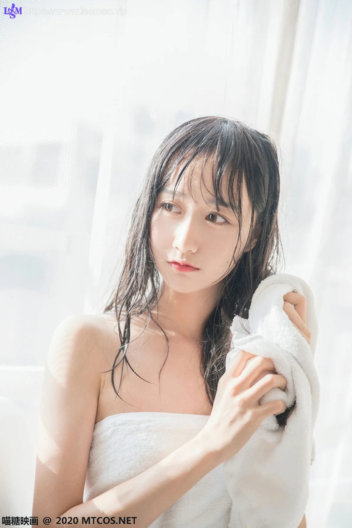 MTYH 喵糖映画 Vol.174  纯白浴巾 - 21