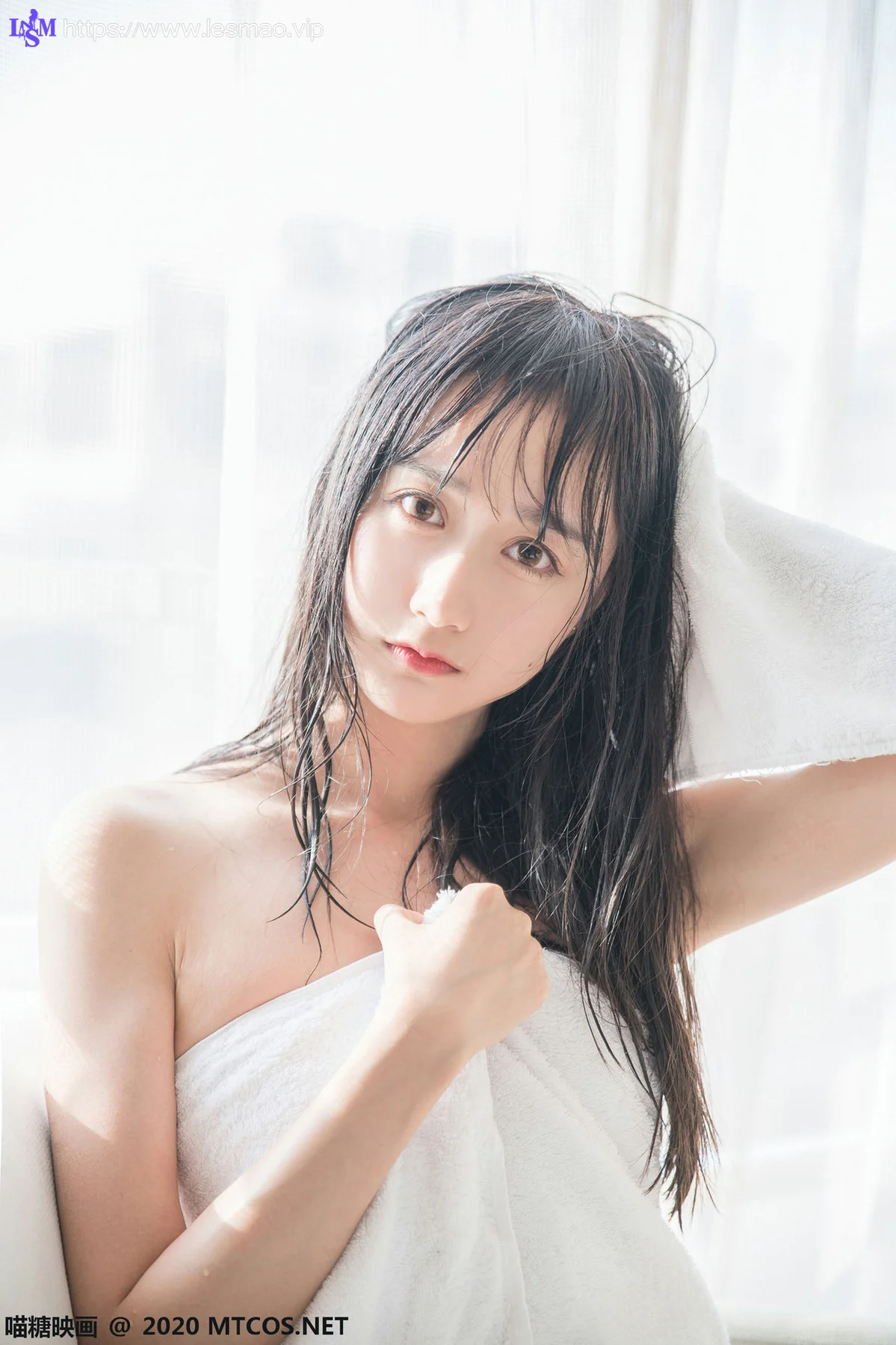 MTYH 喵糖映画 Vol.174  纯白浴巾 - 22