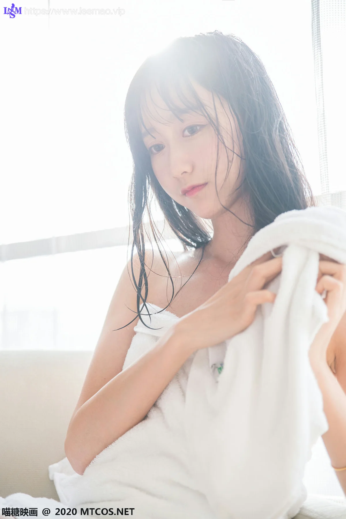 MTYH 喵糖映画 Vol.174  纯白浴巾 - 23