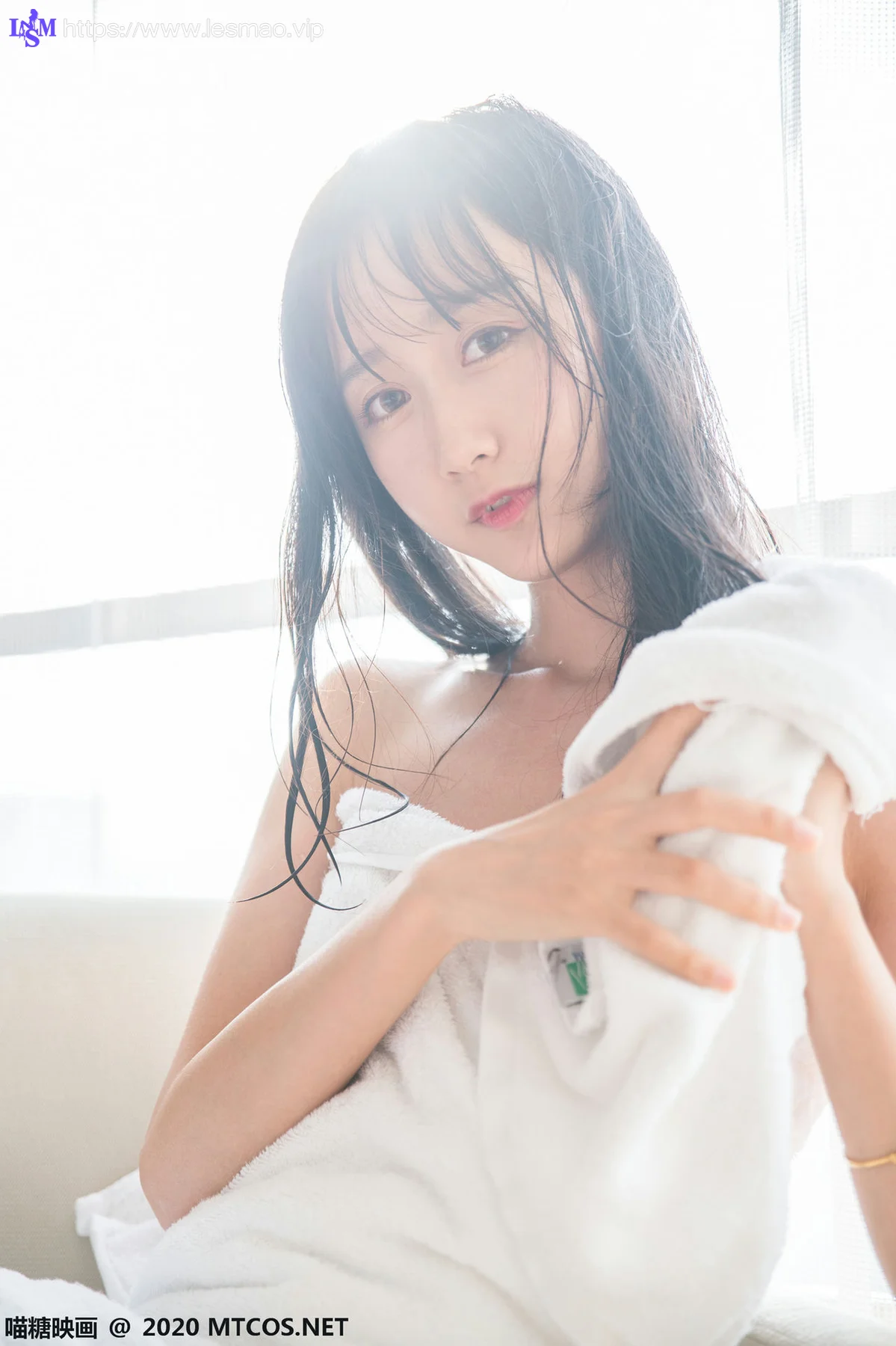 MTYH 喵糖映画 Vol.174  纯白浴巾 - 24