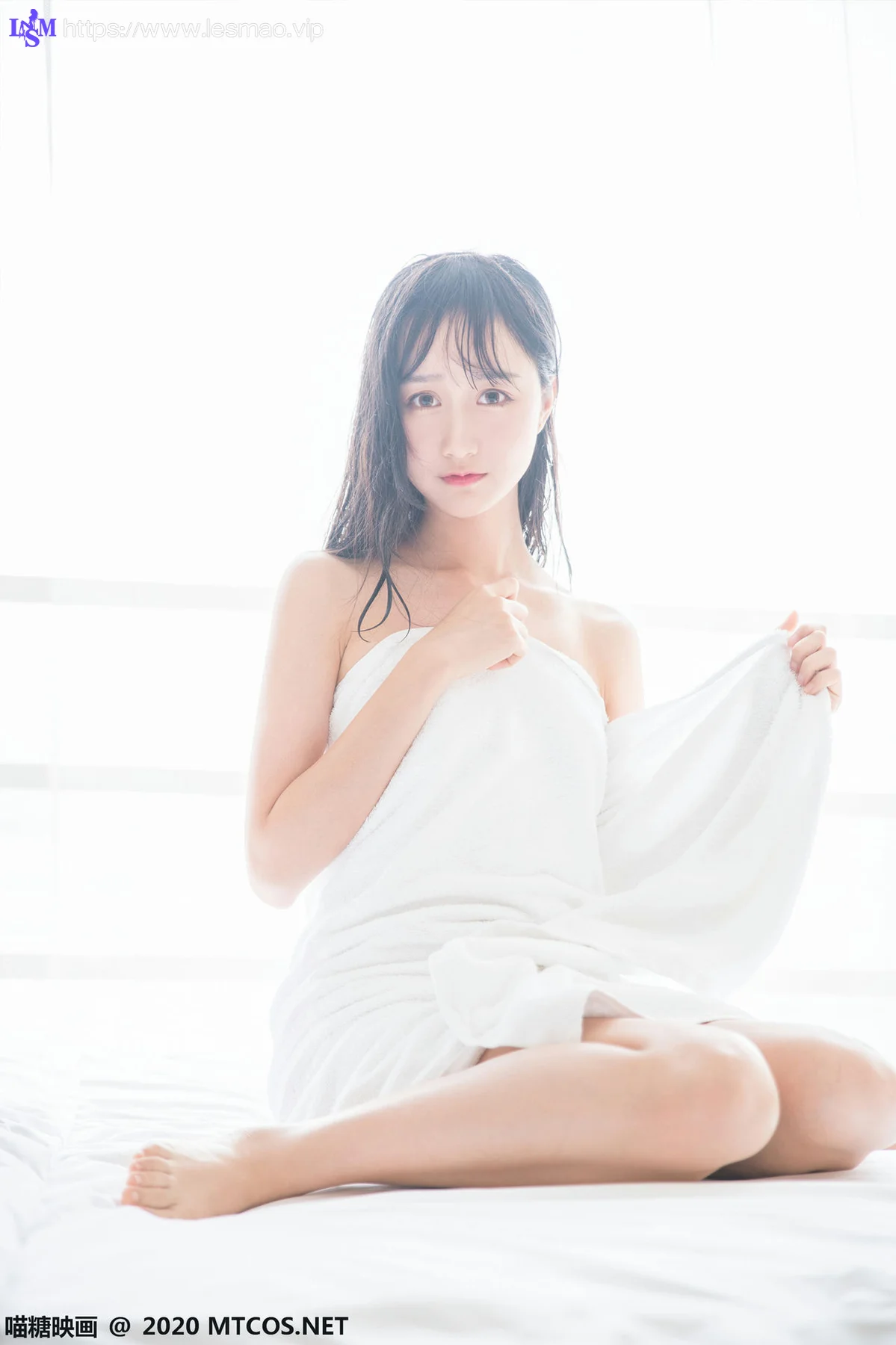 MTYH 喵糖映画 Vol.174  纯白浴巾 - 35