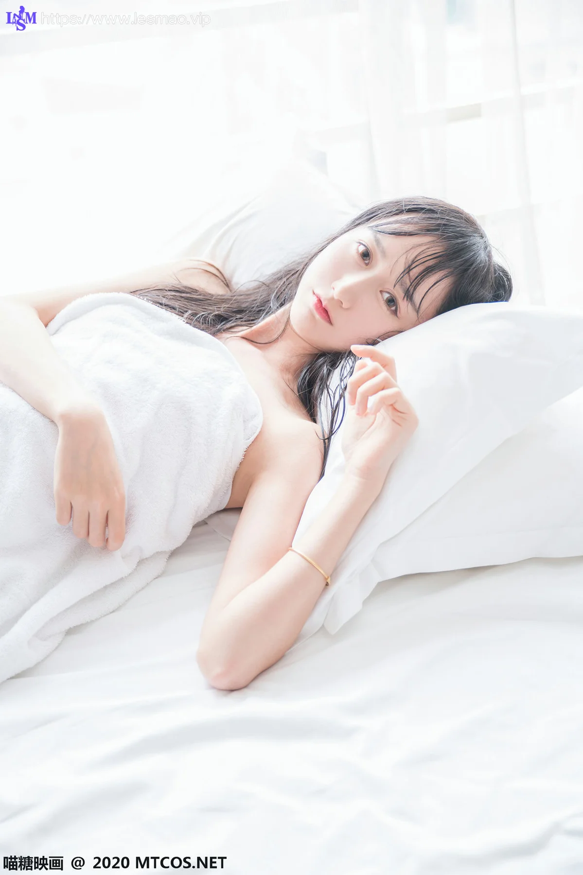 MTYH 喵糖映画 Vol.174  纯白浴巾 - 41