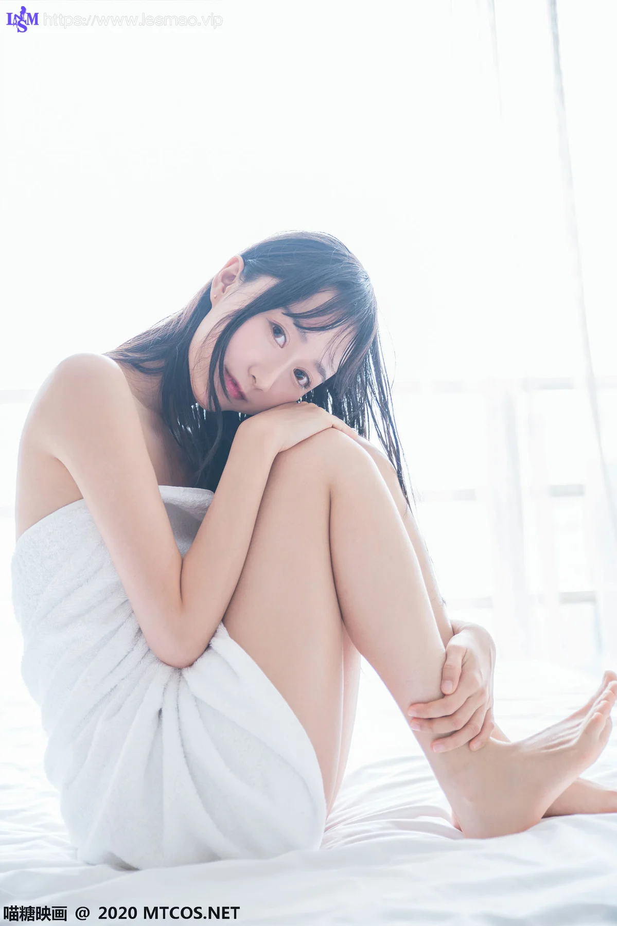 MTYH 喵糖映画 Vol.174  纯白浴巾 - 55