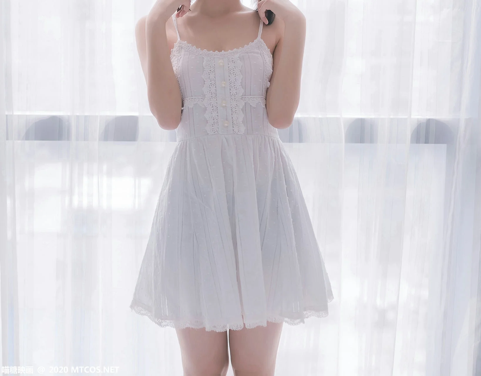 MTYH 喵糖映画 Vol.177  白裙少女美女 - 5