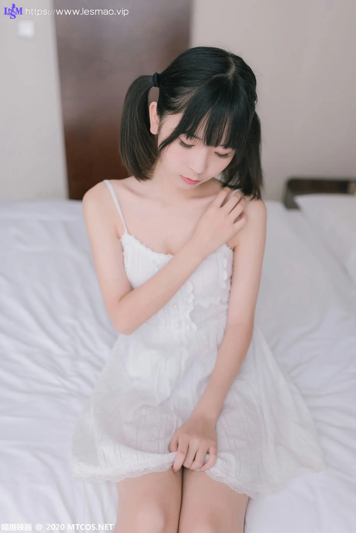 MTYH 喵糖映画 Vol.177  白裙少女美女 - 11