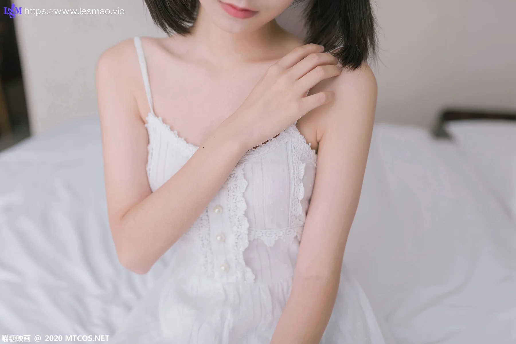 MTYH 喵糖映画 Vol.177  白裙少女美女 - 12