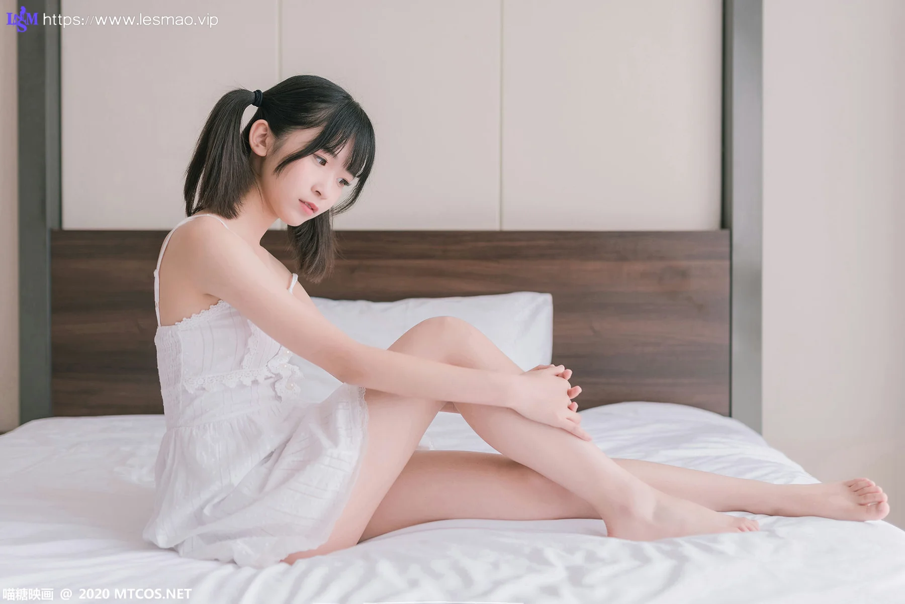 MTYH 喵糖映画 Vol.177  白裙少女美女 - 13