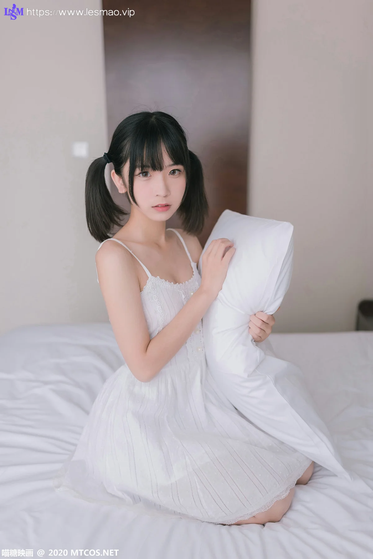 MTYH 喵糖映画 Vol.177  白裙少女美女 - 15