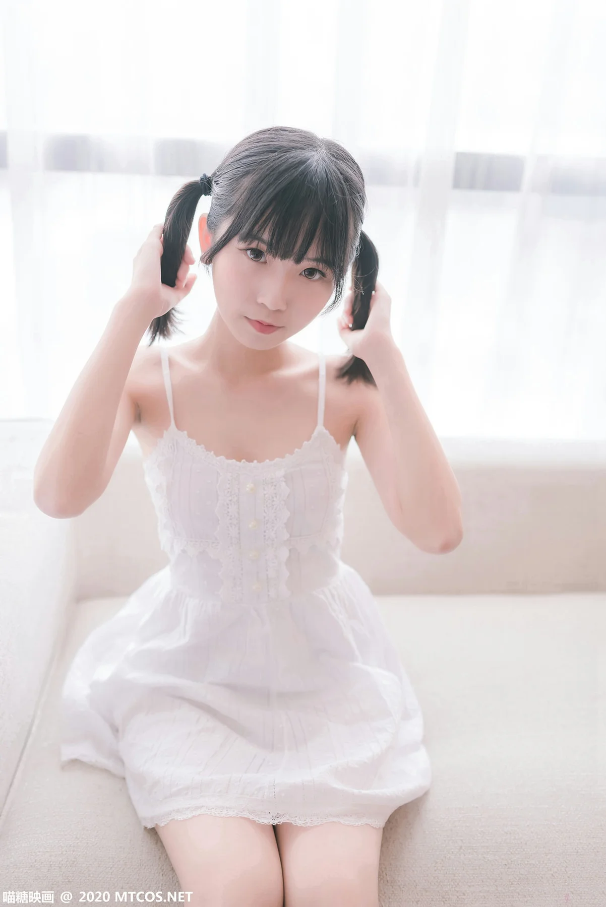 MTYH 喵糖映画 Vol.177  白裙少女美女 - 37