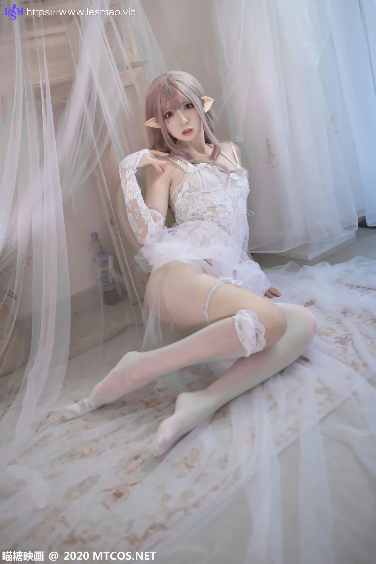 MTYH 喵糖映画 Vol.181  纯白精灵 - 18