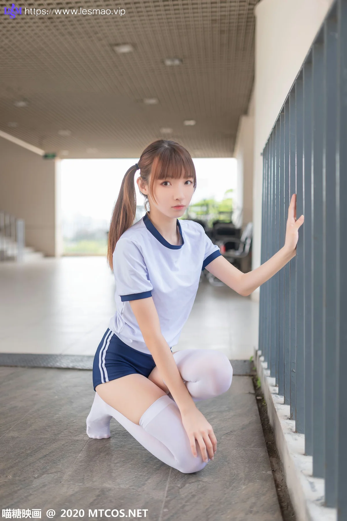 MTYH 喵糖映画 Vol.182  白袜体操服 马尾 - 11