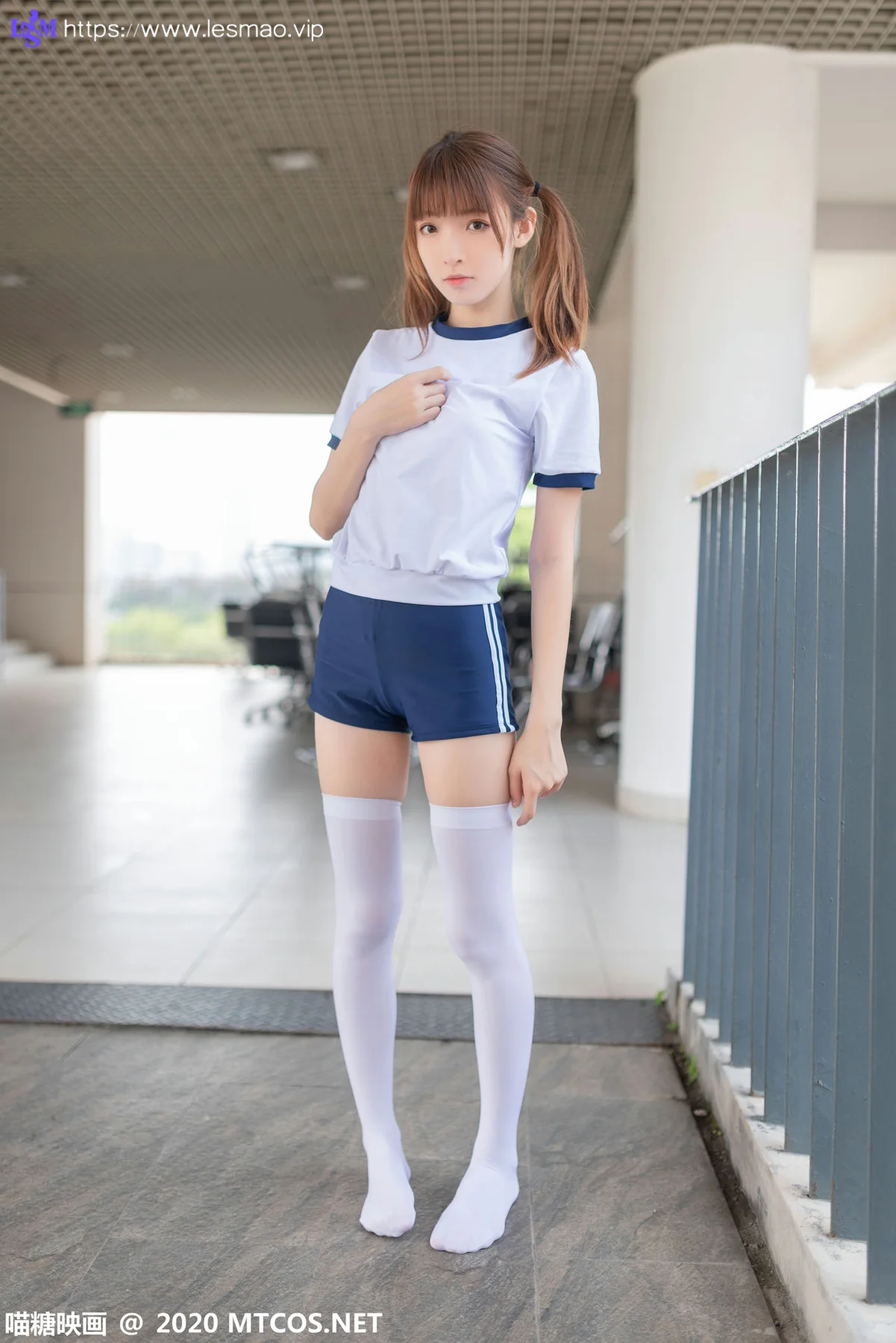 MTYH 喵糖映画 Vol.182  白袜体操服 马尾 - 12