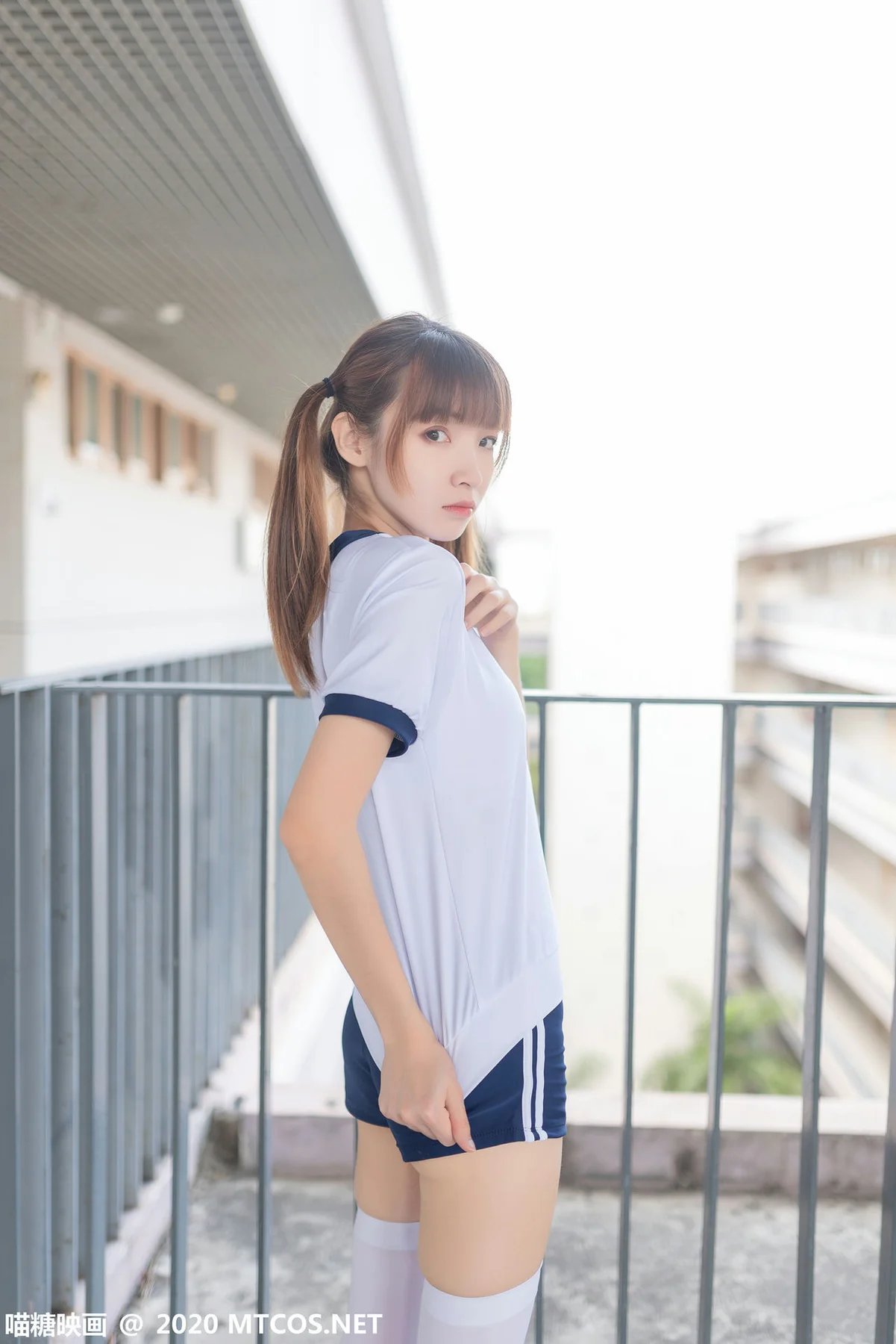 MTYH 喵糖映画 Vol.182  白袜体操服 马尾 - 29