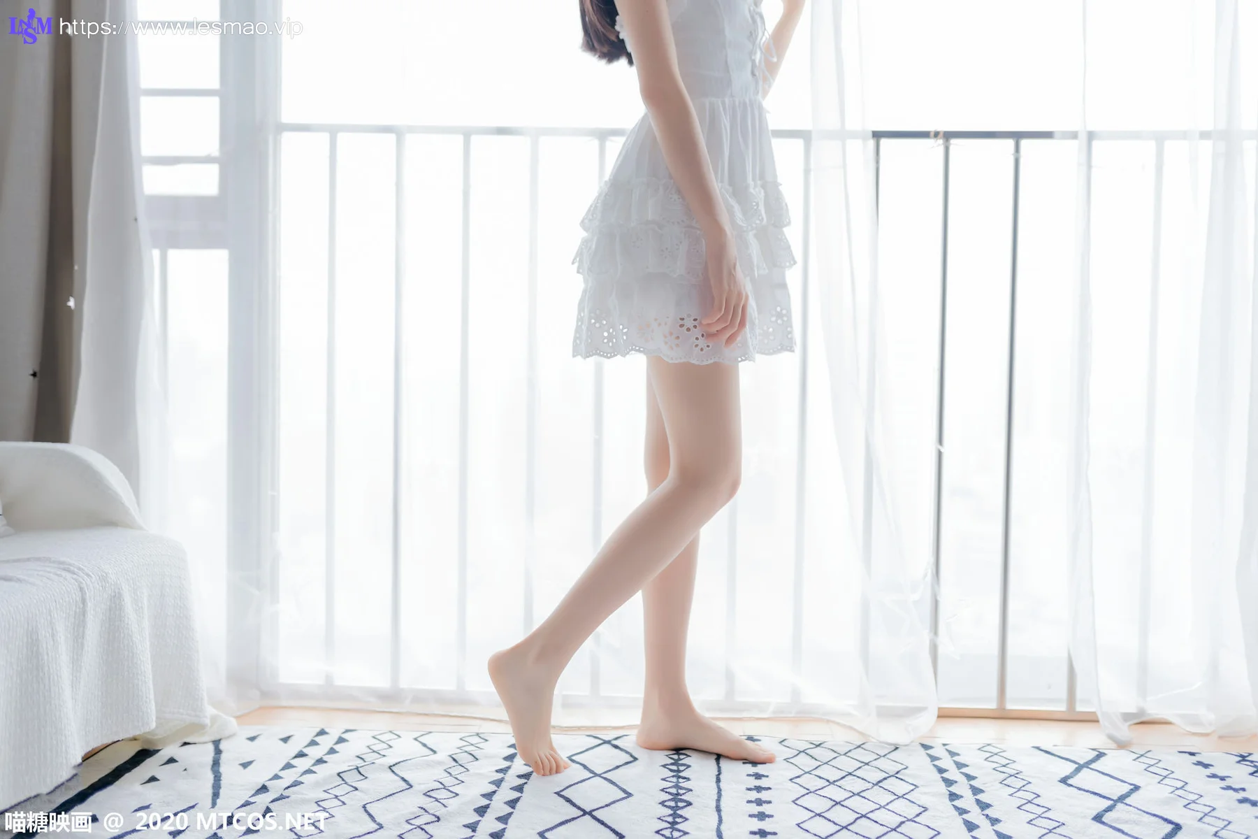 MTYH 喵糖映画 Vol.187  白裙少女 - 19