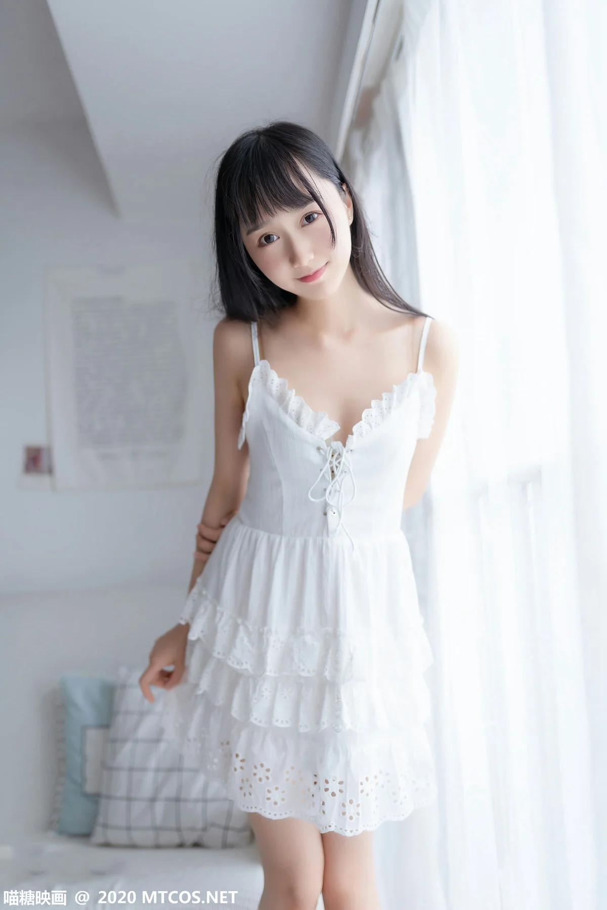 MTYH 喵糖映画 Vol.187  白裙少女 - 23
