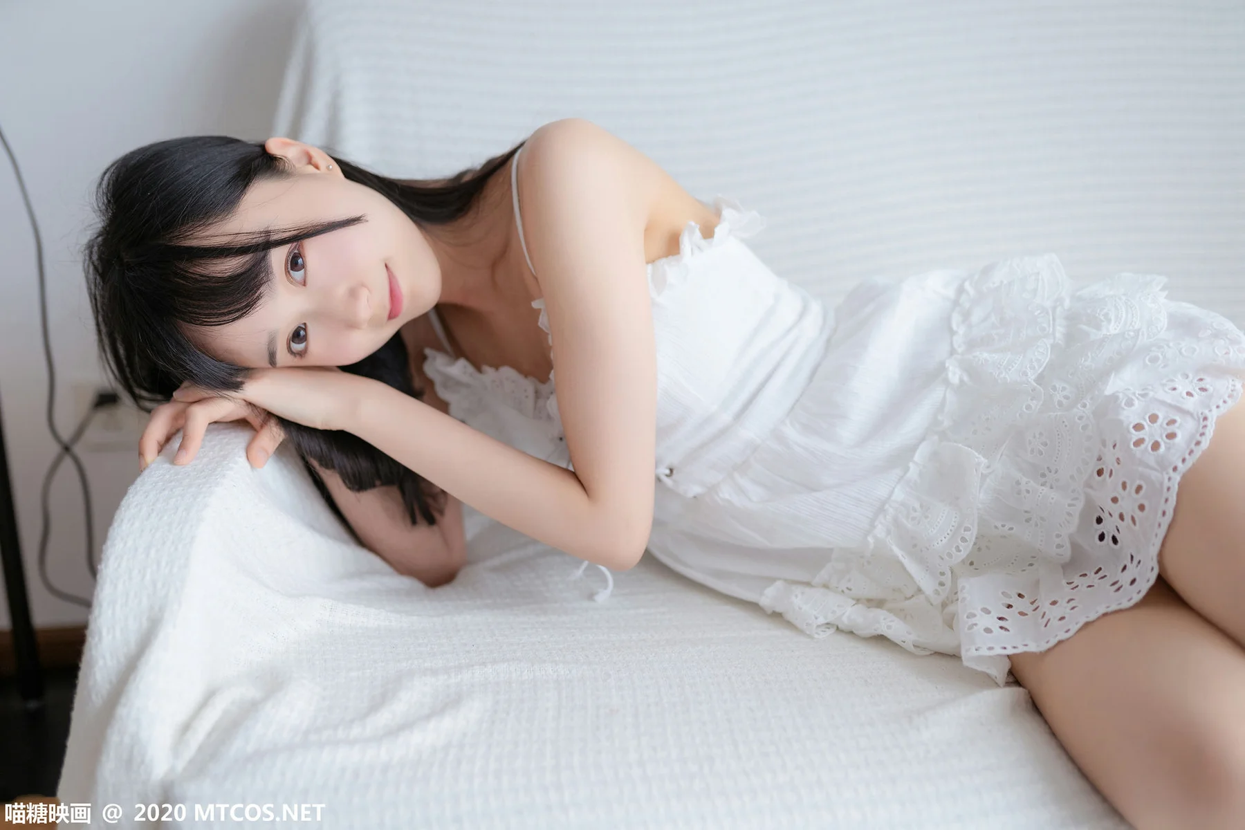 MTYH 喵糖映画 Vol.187  白裙少女 - 30