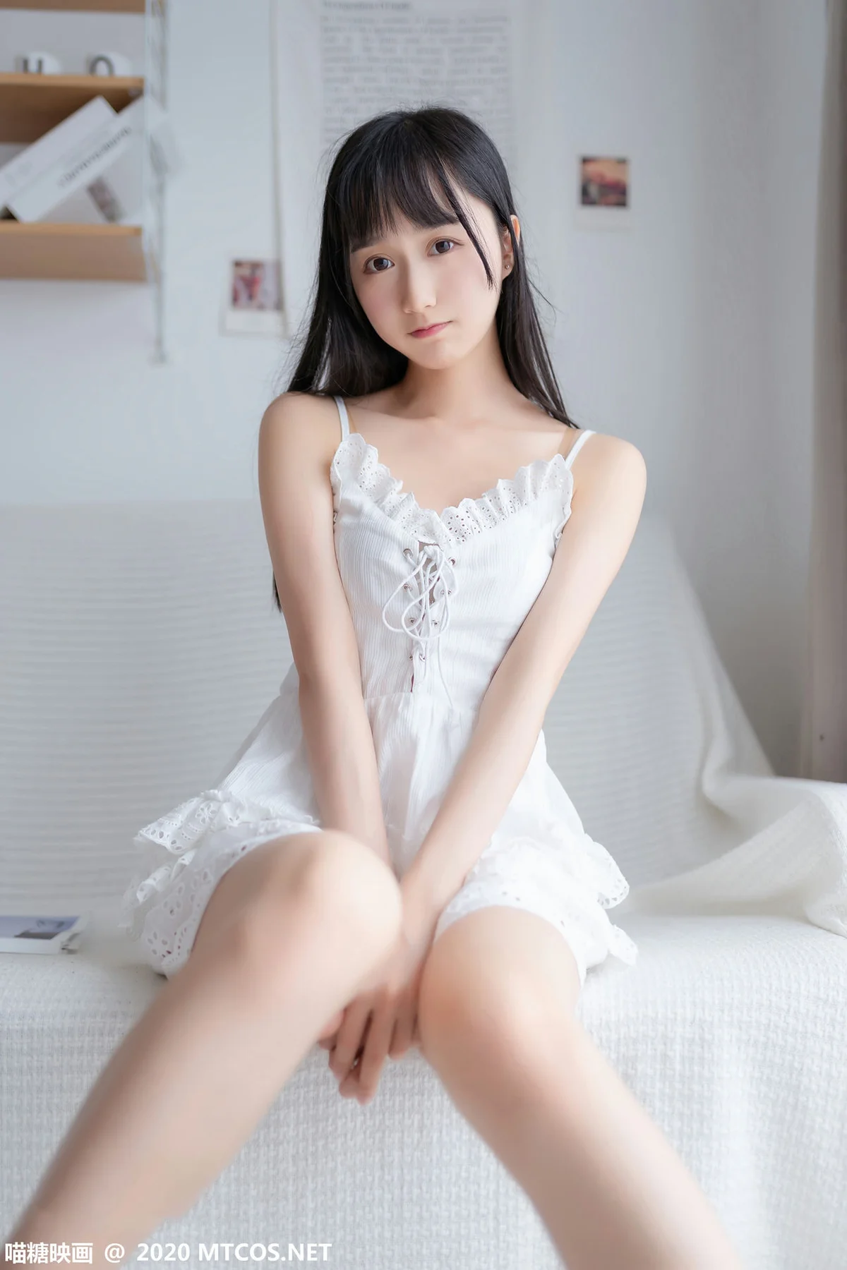 MTYH 喵糖映画 Vol.187  白裙少女 - 33