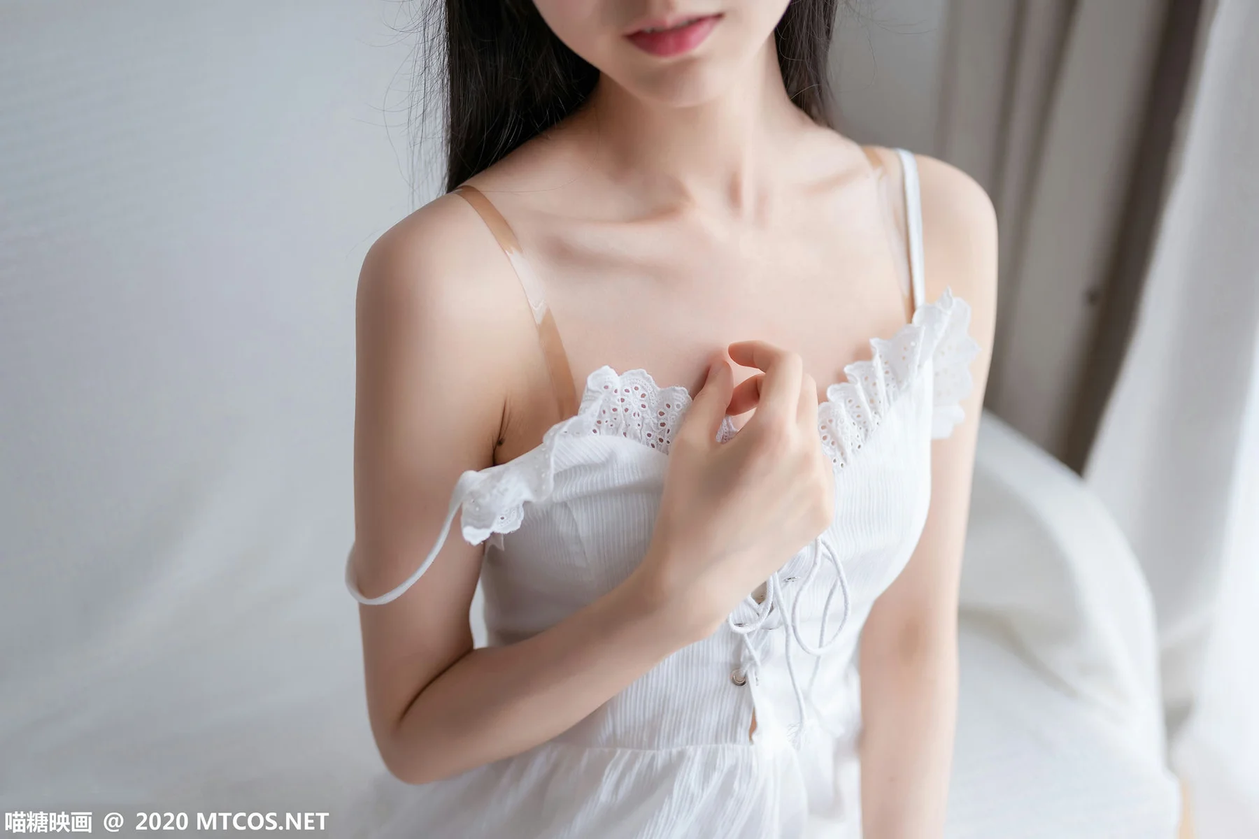 MTYH 喵糖映画 Vol.187  白裙少女 - 37