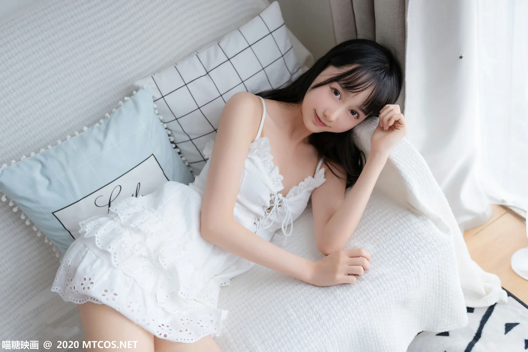 MTYH 喵糖映画 Vol.187  白裙少女 - 40