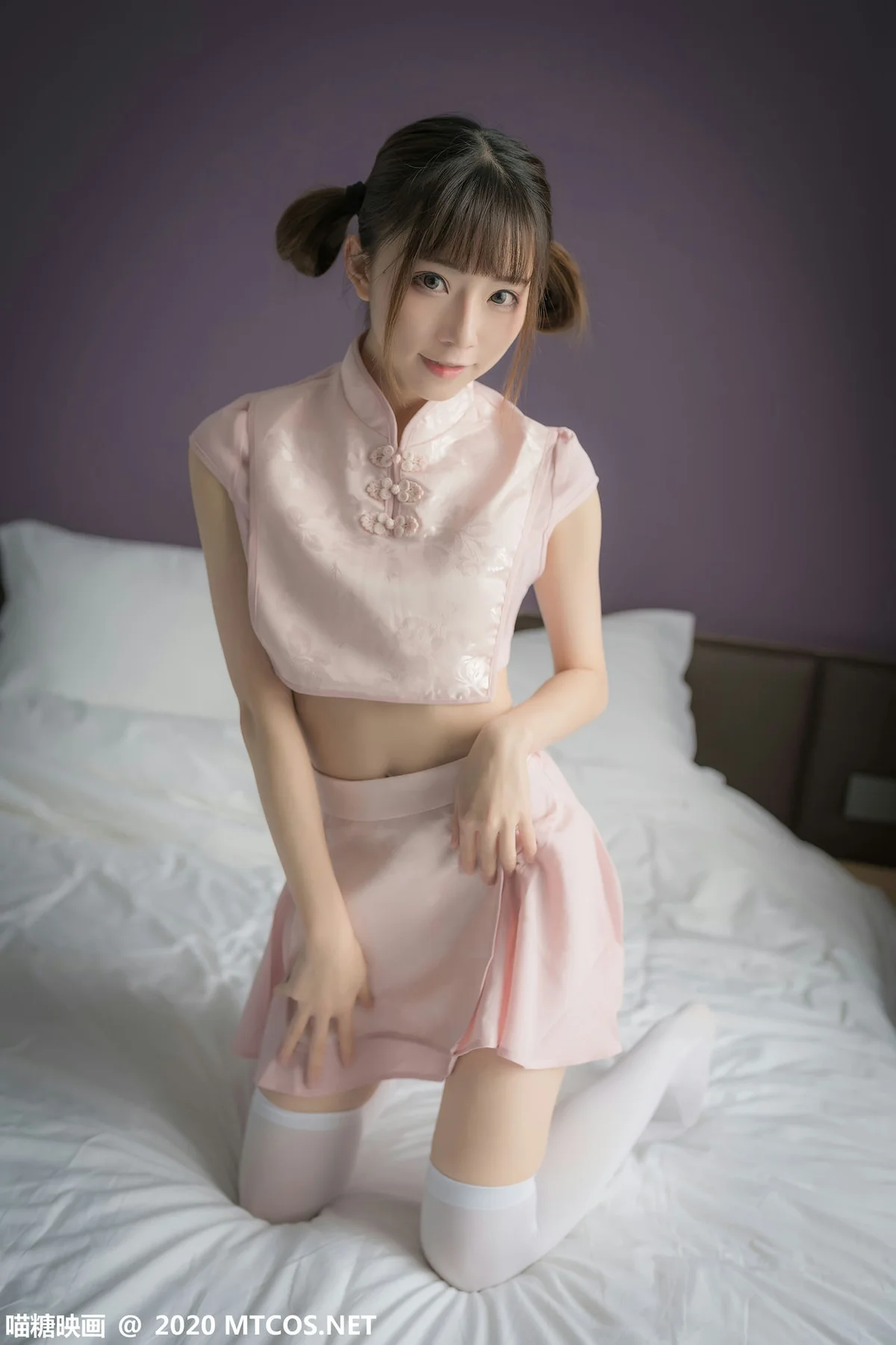 MTYH 喵糖映画 Vol.188  粉色团子 马尾少女 - 23