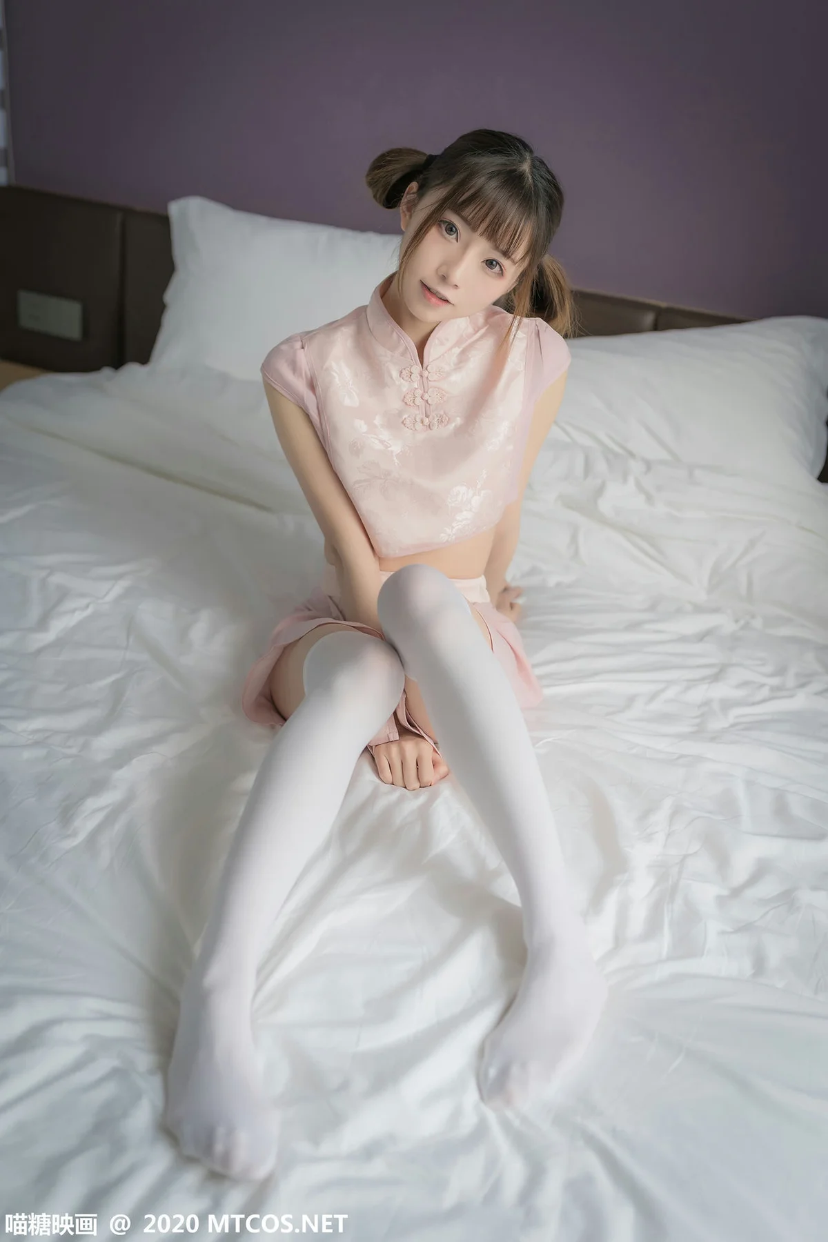 MTYH 喵糖映画 Vol.188  粉色团子 马尾少女 - 27