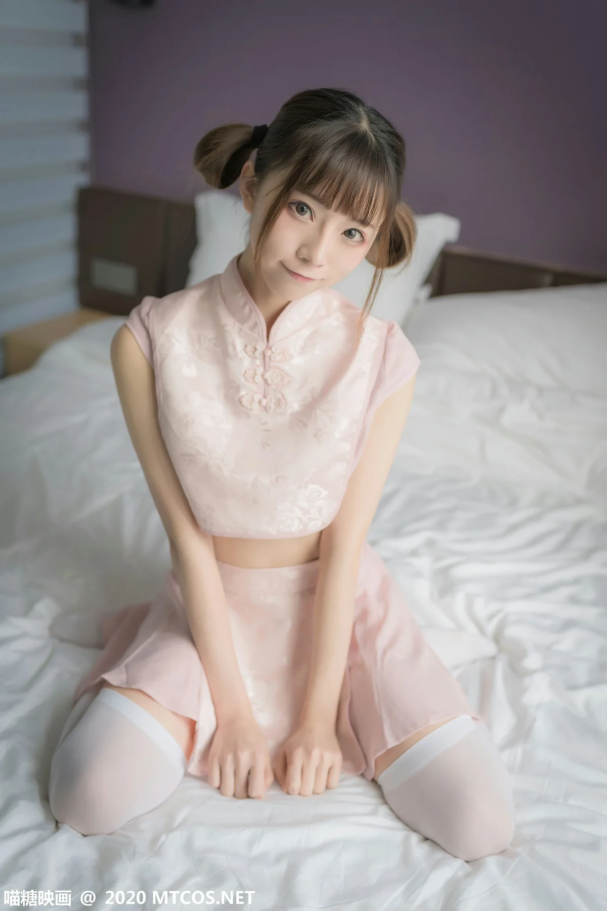 MTYH 喵糖映画 Vol.188  粉色团子 马尾少女 - 34