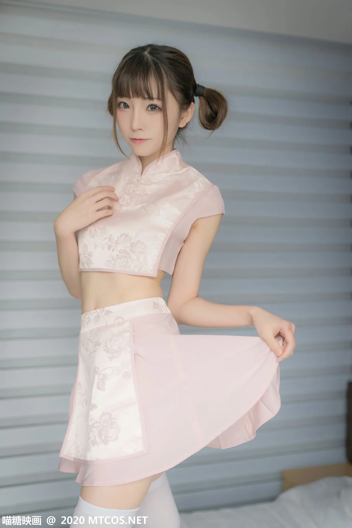 MTYH 喵糖映画 Vol.188  粉色团子 马尾少女 - 38